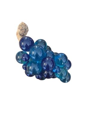 MCM Blue Lucite Grapes